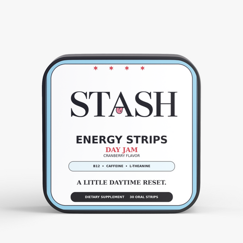 DAY JAM cranberry energy strips tin