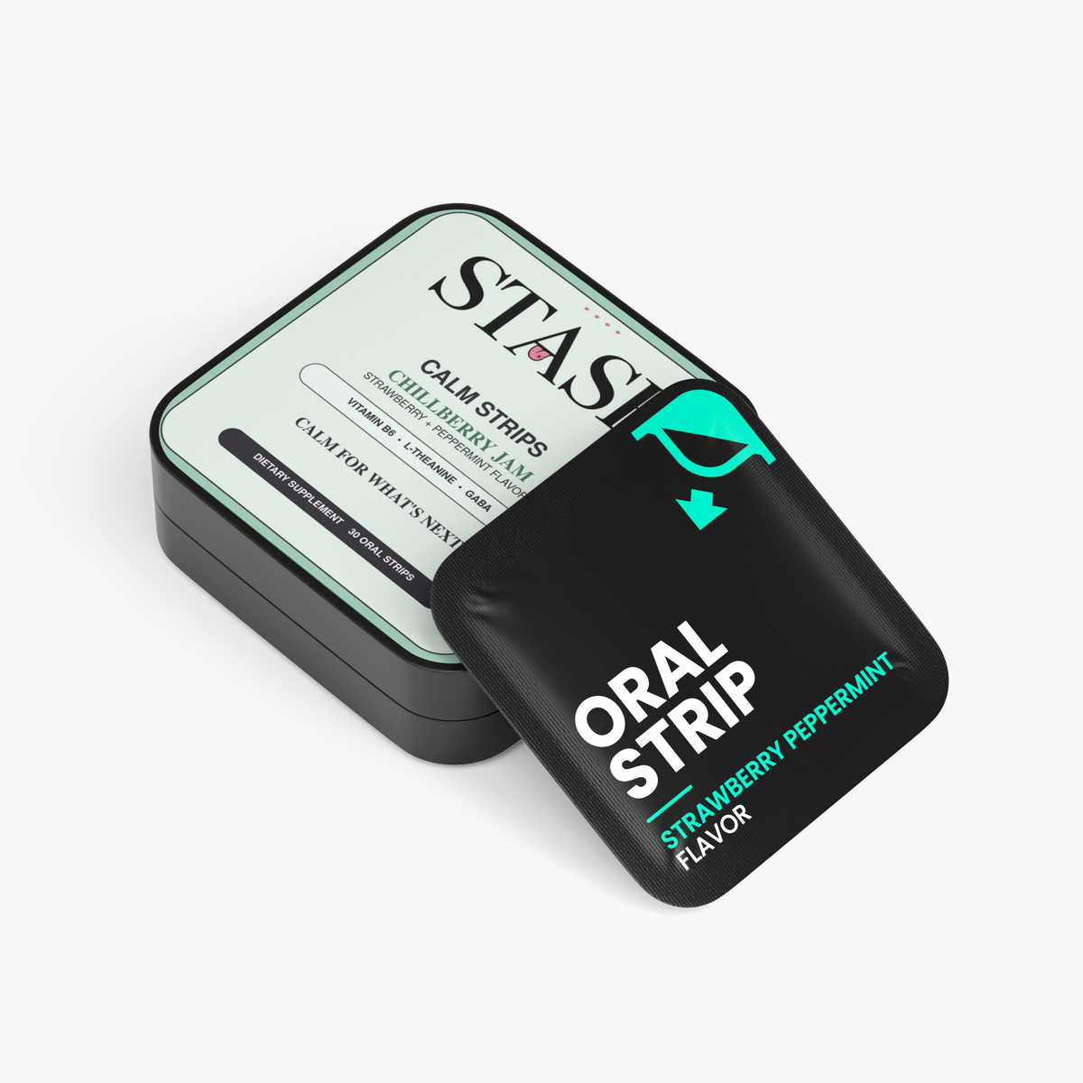 CHILLBERRY JAM | Strawberry-Peppermint Relax Strips