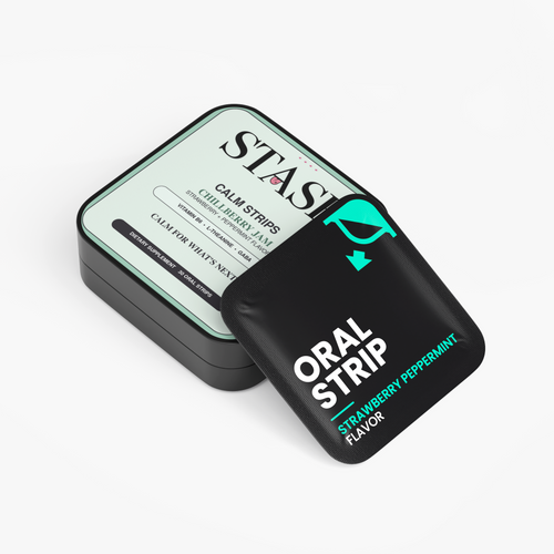 CHILLBERRY JAM | Strawberry-Peppermint Relax Strips