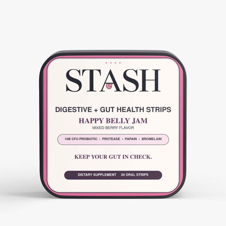 HAPPY BELLY JAM | Mixed Berry Digestive + Gut Health Strips